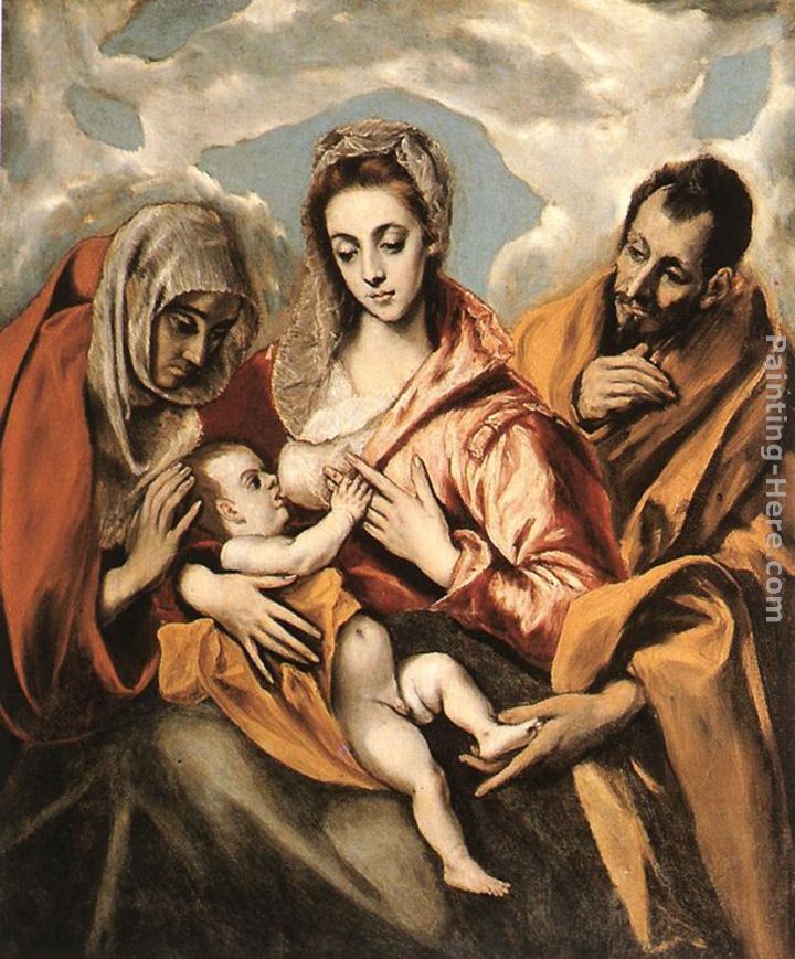 El Greco Holy Family